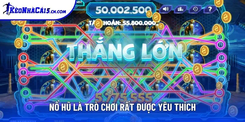 Nổ hũ là trò chơi đang được quan tâm hàng đầu tại sảnh giải trí này Nổ hũ là trò chơi đang được quan tâm hàng đầu tại sảnh giải trí này