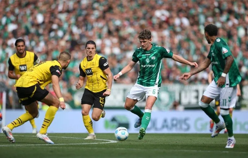 Phong độ thi đấu gần đây Dortmund vs Bremen